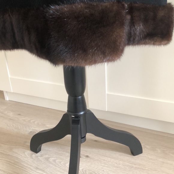 Rare 🌺 60” Real mink hem all around virgin wool circa 1960 Jackie O style - Picture 4 of 9